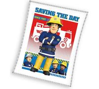 Couverture bébé Fireman Sam Hero 130x170 cm