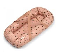 Couverture bébé imprimée Liewood Gro rose en coton biologique