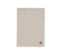 Couverture Bébé Jollein - Box Knit - Warm Sand - 100x150 cm - 100% Coton - Pour Lit Enfant - 1.0 TOG - Certifié GOTS
