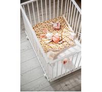 Couverture bébé léopard en gaze de coton et polaire - PETIT CHOU