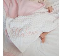 Couverture Bebe Personnalisée Prénom,Doudou Personnalisée,couverture Bebe,couverture Bebe Naissance,cadeau Naissance Personnalisé,Couverture Carnet De Santé Bébé Personnalisé (150x200cm)