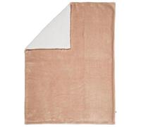 Couverture Bi-matière 75 x 100 cm - Noisette/écru - Babycalin