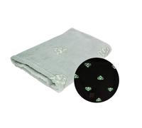 Couverture Bi-Matière Phosphorescente 75 X 100 Cm Roi Lion Cosy - Babycalin