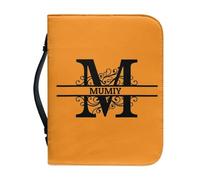 Couverture Bible, Couverture Bible personnalisée en Cuir PU pour Femmes et Filles, Sac d'écriture de Grande capacité, Sac de Transport avec poignée, Support de Bible, Sacs fourre-Tout d'église