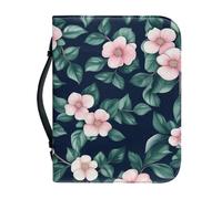 Couverture Bible Grand Pink Green imperméable Pochette Livre, Avec Fermeture Zippée Polyvalent Sac De Transport Pour Femmes Et Hommes, Peut Stocker Des Livres Et Des Stylos, Avec Poignée