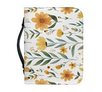 Couverture Bible Grand Vert Jaune imperméable Pochette Livre, Avec Fermeture Zippée Polyvalent Sac De Transport Pour Femmes Et Hommes, Peut Stocker Des Livres Et Des Stylos, Avec Poignée