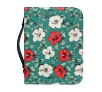 Couverture Bible Modèle Vert Imperméable Pochette Livre, Polyvalent Couverture Bible Cuir Pour Femmes Et Hommes, Peut Stocker Des Livres Et Des Stylos, Avec Poignée