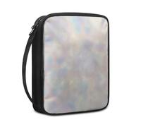 Couverture Bible Rose Jaune Pochette Livre en Tissu Toile Polyeste avec Poignée et Fermeture éclair Housse de Protection pour Bible pour Femme Hommes 27.5x22.5x5.5 cm