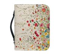 Couverture Bible Vert Jaune Imperméable Pochette Livre, 4 Tailles Différentes Polyvalent Couverture Bible Cuir Pour Femmes Et Hommes, Peut Stocker Des Livres Et Des Stylos, Avec Poignée