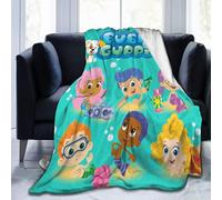 Couverture Bubble Guppies Couverture Ultra Douce En Flanelle Couverture Chaude Et Floue Pour Lit "X