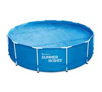 Couverture bulles piscine ronde SUMMER WAVES 3.66 m bleue