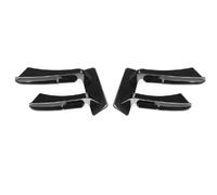 Couverture Calandre Véhicule Pour A5 B9 S5 Sportback Coupé Cabriolet 2019 2020 2021 2022 2023 Garniture De Pare-chocs Avant Avec Feu Antibrouillard Séparateur Et Aileron(Gloss Black)