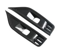 Couverture Calandre Véhicule Pour BYD Shark 6 2025-2026 Style Carbone Cache-feux Antibrouillard Avant Extérieurs Garniture ABS Accessoires 2 Pièces