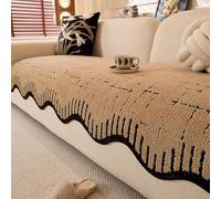 Couverture Canapa épaissie De Chenille Velvet, élégant Conception en Silicone Anti-Glissement pour Les Soins De Salon Luxueux, 10s Simples D 90 * 260CM