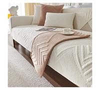 Couverture Canapé d'angle Antidérapant,Housse Canapé Velours 3/5/2/4 Places,Couvre Canapé Segmentée pour Canapé Angle Droit Gauche Protecteur Canapé avec Accoudoirs ( Color : A , Size : 70x150cm )