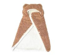 Couverture cape pour animal de compagnie, manteau d'hiver pour chien avec chapeau, cape épaisse, peignoir pour chiot, cape en peluche moelleuse et chaude, pour chiens et chats de petite et moyenne