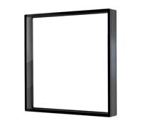 Couverture Carrée Anti-contact De 45 Cm For Projecteur Holographique 3D | Boîtier LED D'affichage À Couvercle Carré Anti-toucher En Alliage D'aluminium Images sans bordure