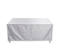 Couverture carrée de brasero Couverture Foyer for Le Brasier Propane 210D Cache-poussière imperméable 54x54x89cm(Silver,92x92x51cm)