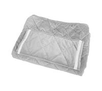 Couverture-châle Chauffante, Alimentée Par Interface USB, Chauffage Rapide, Conception Double Couche Double Face Lavable En Machine Convient For La Maison Et Le Bureau(Silver Gray,70x100cm)