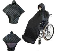 Couverture Chaude Pour Fauteuil Roulant, Cape À Capuche Imperméable Et Coupe-vent Pour Fauteuil Roulant, Couverture Complète Du Corps Pour Fauteuil Roulant D'hiver, Couverture De Voyage Thermique