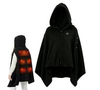 Couverture chauffante à capuche Plaid à capuche température réglable | poncho chaud à capuche Pour Hommes Adultes Étudiants Bureau à Domicile Appartement Dortoir Salon Chambre