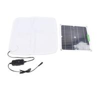 Couverture Chauffante à Panneau Solaire pour Animaux de Compagnie, Haute efficacité 12V 50W, Coussin Chauffant Doux et Portable pour Animaux de Compagnie, pour Voiture et Extérieur