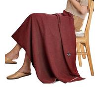 Couverture Chauffante À Porter,Châle Enveloppant Pliable avec Système de Chauffage Rapide | Couverture Chauffée par USB | pour une Utilisation en Voyage Hiver Voiture Nuit Extérieur Bureau