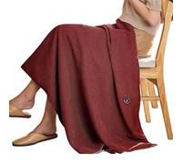 Couverture Chauffante À Porter | Châle Enveloppant Pliable avec Système de Chauffage Rapide - Couverture Chauffée par USB,pour une Utilisation en Voyage Hiver Voiture Nuit Extérieur Bureau