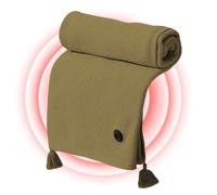 Couverture Chauffante À Porter | Châle Enveloppant Pliable avec Système de Chauffage Rapide - Couverture Chauffée par USB | pour une Utilisation en Voyage Hiver Voiture Nuit Extérieur Bureau