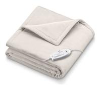 Couverture chauffante - BEURER - Sanitas SHD 70 - 6 niveaux de température - Arrêt automatique - Tissu doux
