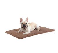 Couverture Chauffante Chat, Couvertures Auto-Chauffantes Pour Chats Sans éLectricité, Doux Et Lavable, Utilisation IntéRieure Et ExtéRieure,Tapis Chauffant D'Hiver Pour Chat Et Chien (Brun 70x45CM)