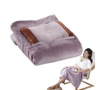 Couverture chauffante, couverture chauffante électrique - couverture chauffante, couverture rechargeable par USB, couverture chauffante en flanelle douce, chauffe-mains chauffant pour la maison et les