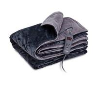 Solac CT8607 Couverture chauffante 150 W Noir, Gris