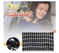 Couverture chauffante de voiture en peluche noël little fresh lovely warm shearing - blanc Blanc G