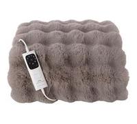 Dreamland Couverture chauffante Hygge Days Imitation fourrure Cloudy 160 x 120 cm Beige