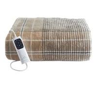 Couverture chauffante Dreamland Indulgent Days XL 180x140cm Tartan Beige Tartan beige
