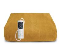 Dreamland – Couverture chauffante SNUGGLE UP 160 x 120 cm Moutarde