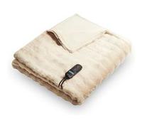 Duux Sur-couverture chauffante Yentl DXOB11 – 200x200 cm, 9 niveaux, lavable, beige