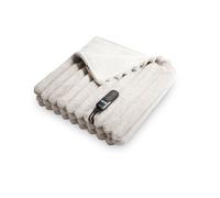 Duux Couverture chauffante DXOB02 Stripped 200x200 Gris