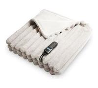 Duux Couverture chauffante DXOB02 Stripped 200x200 Gris