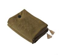 Couverture chauffante électrique 150 x 80 cm alimentée par USB pour le confort des genoux et du corps à la maison ou en voyage avec fermeture éclair (rouge)