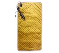 Couverture chauffante électrique, 61 x 30 cm, 3 réglages de chauffage, couverture électrique chauffante douce, câble de données d'extension de 1,5 m, pour lit de maison et canapé (café