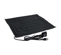 Couverture chauffante électrique alimentée par USB avec trois modes de température, imperméable et tissu, adaptée pour les activités de plein air d'hiver et l'utilisation dans un dortoir (30 x 30 cm)
