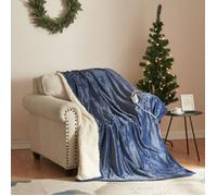 Couverture chauffante électrique Archi 120W 180 x 130 cm bleu clair