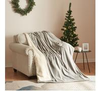 Couverture chauffante électrique Archi 120W 180 x 130 cm gris clair