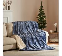 Couverture chauffante électrique Archi 120W 200 x 150 cm bleu clair