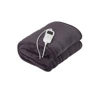 Camry Couverture électrique CR-7418 Double 120W 8 niveaux Minuteur Lavable Anti-surchauffe Gris