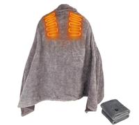 Couverture chauffante électrique | Châle chaud | Châle électrique USB pour femmes, corps, dos, épaules, cou, adultes, lit, bureau, hiver, camping, voyage