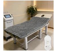 Couverture Chauffante Électrique Épaisse, Surmatelas Chauffant pour Table De Massage et Spa, Accessoires Chauffants pour Lit De Spa et Table De Massage,150cm Without Holes