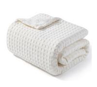 Couverture Chauffante Electrique, Lavable en machine, Minuterie et 6 réglages de chaleur,180x130 cm, beige